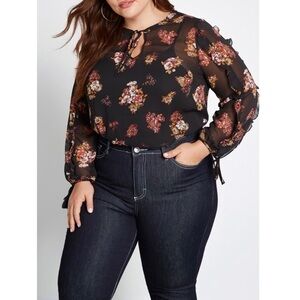 ✨Host Pick✨ModCloth Pleasure to Meet You Sheer Blouse